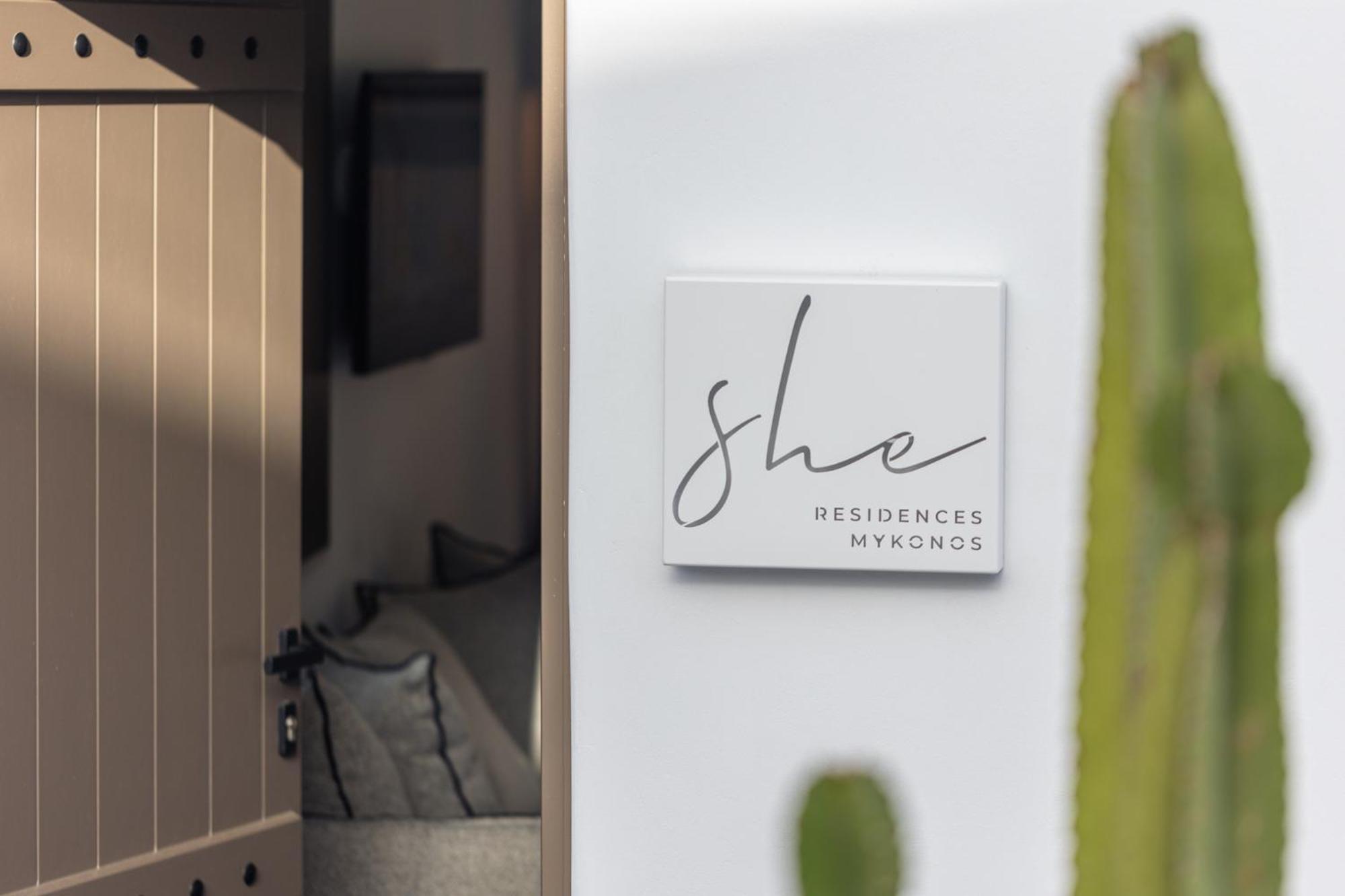 الشقق الفندقية Mykonos Townفي  She Mykonos - The Residency المظهر الخارجي الصورة